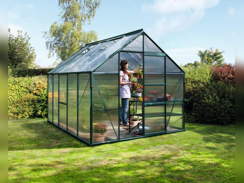 Vitavia Gewächshaus Meridian 1, 8300 HKP 6 mm, smaragd - Image 4