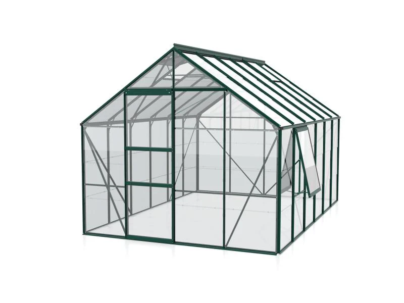 Vitavia Gewächshaus Meridian 1, 9900 ESG 3mm , smaragd - Image 2
