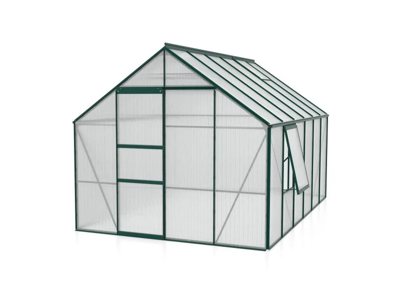Vitavia Gewächshaus Meridian 1, 9900 HKP 4 mm, smaragd - Image 2