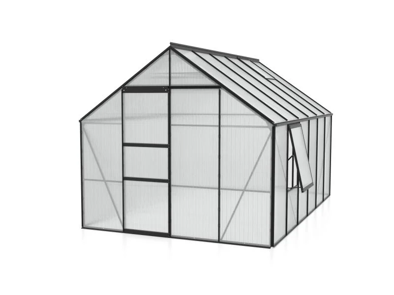 Vitavia Gewächshaus Meridian 1, 9900 HKP 6 mm, schwarz - Image 2