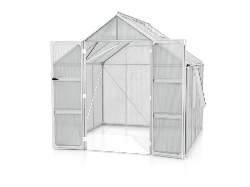 Vitavia Gewächshaus Olymp 6700 ESG 3 mm Schwarz - Image 2