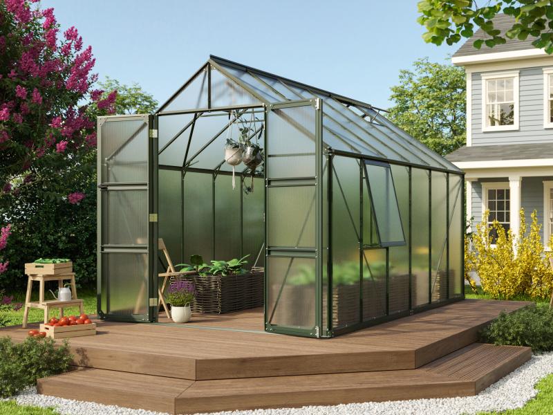 Vitavia Gewächshaus Olymp 9900 HKP 6 mm Smaragd