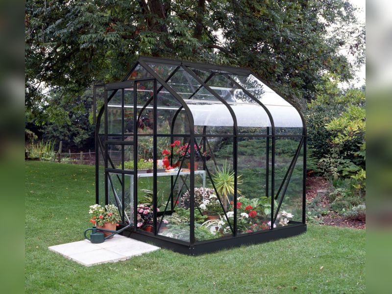 Vitavia Gewächshaus Orion 3800, 3mm ESG, Schwarz - Image 3