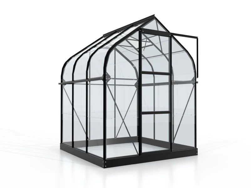 Vitavia Gewächshaus Orion 3800, 3mm ESG, Schwarz - Image 4