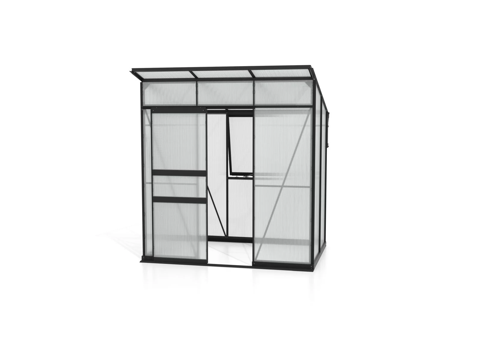 Vitavia Gewächshaus Palma 3250 HKP 6mm schwarz - Image 3