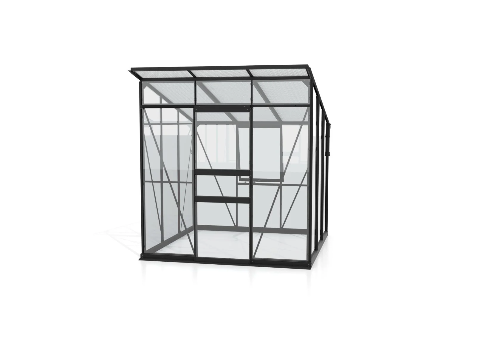 Vitavia Gewächshaus Palma 4450 ESG/HKP, schwarz - Image 3