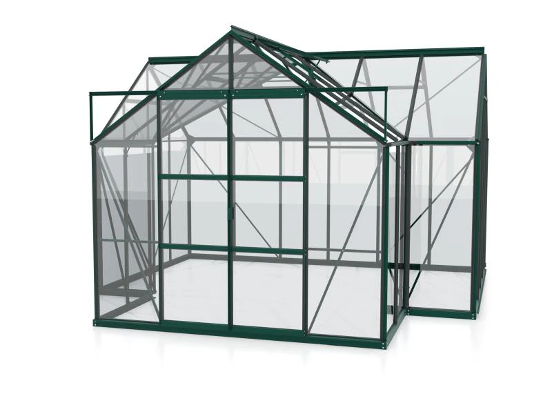 Vitavia Gewächshaus Sirius Orangerie ESG 3 mm smaragd, inkl. Fundamentrahmen - Image 3