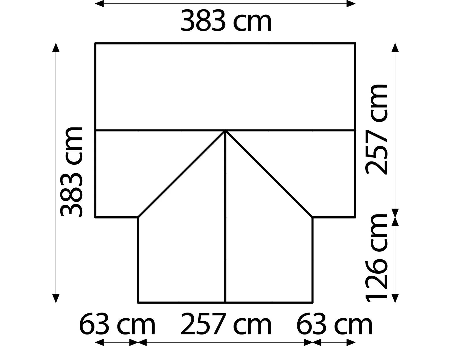 Vitavia Gewächshaus Sirius Orangerie ESG 3 mm smaragd, inkl. Fundamentrahmen - Image 7