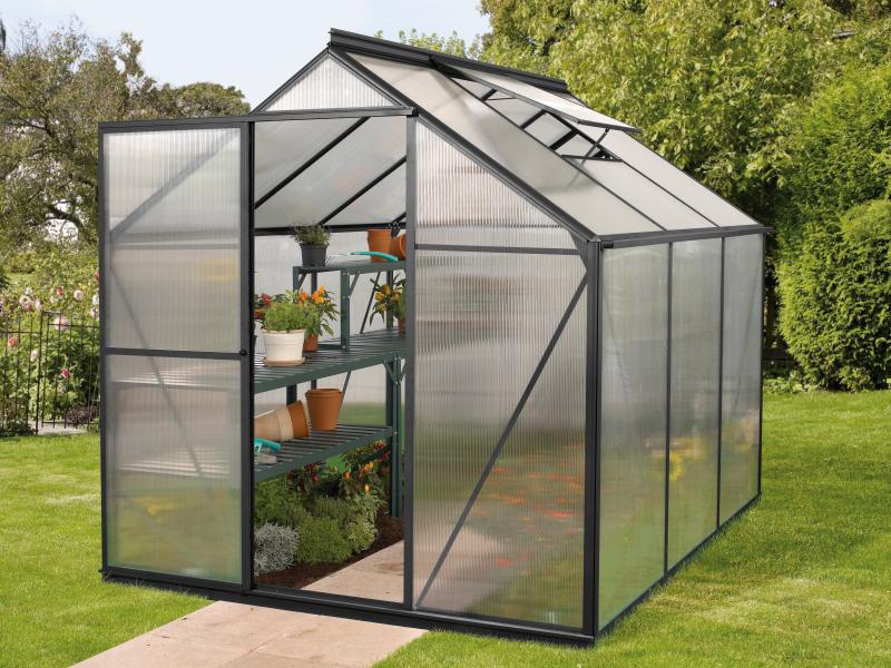 Vitavia Gewächshaus Triton 2500 HKP 4 mm Schwarz - Image 2