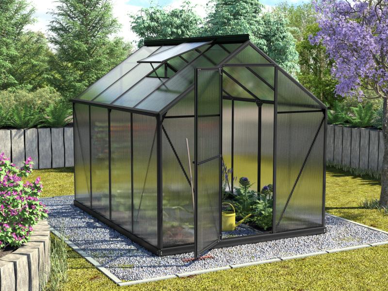 Vitavia Gewächshaus Triton 5000 HKP 4 mm Schwarz - Image 2