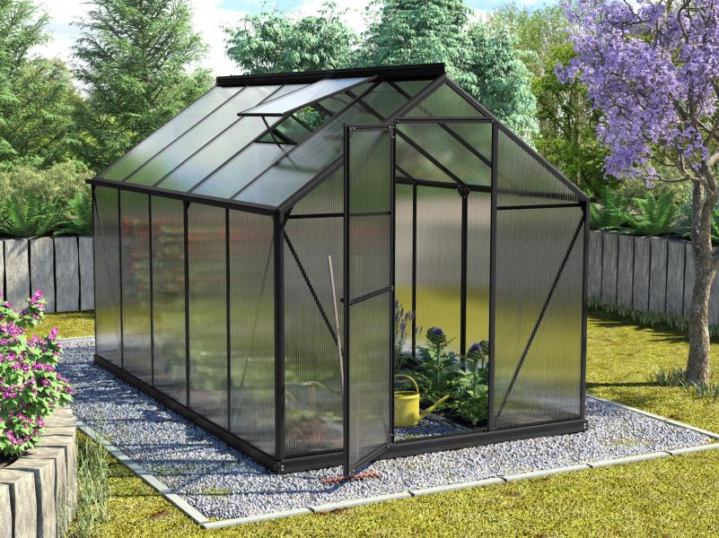 Vitavia Gewächshaus Triton 6200 HKP 6 mm Schwarz - Image 2