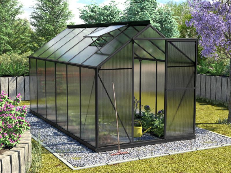 Vitavia Gewächshaus Triton 7500 HKP 6 mm Schwarz - Image 2