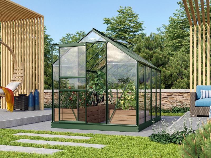 Vitavia Gewächshaus Venus 5000 ESG 3 mm Smaragd