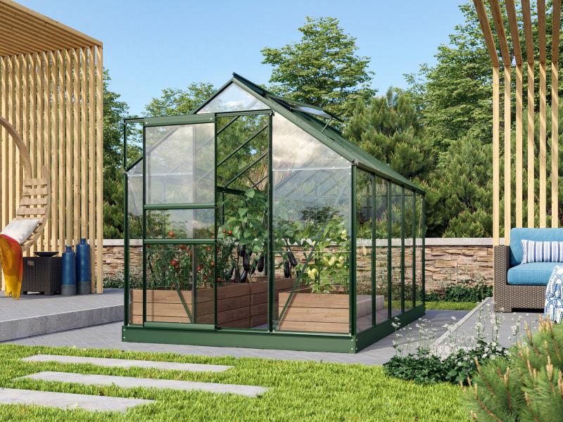 Vitavia Gewächshaus Venus 6200 ESG 3 mm Smaragd