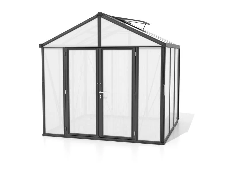 Vitavia Gewächshaus Zeus Comfort 6200 HKP 16mm, schwarz pulverbeschichtet - Image 4