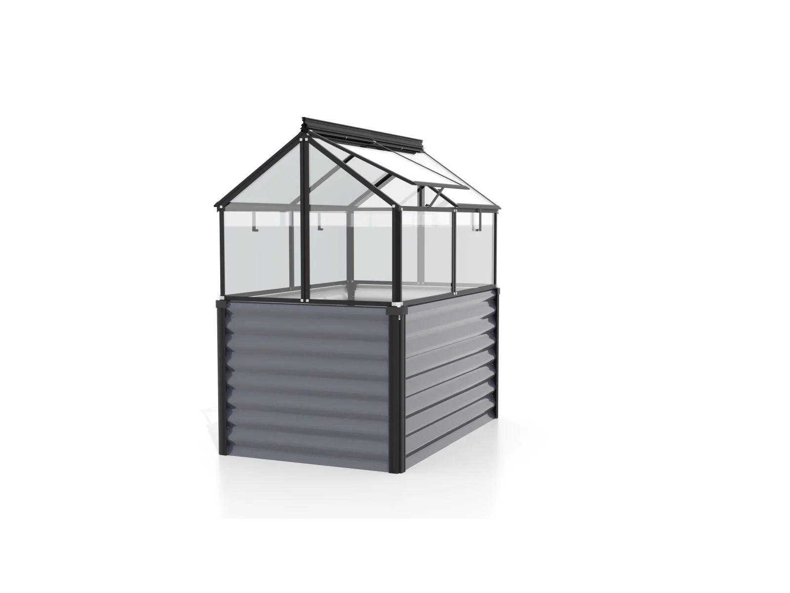 Vitavia Hochfrühbeet Gaia Jumbo ESG, granit/schwarz - Image 2