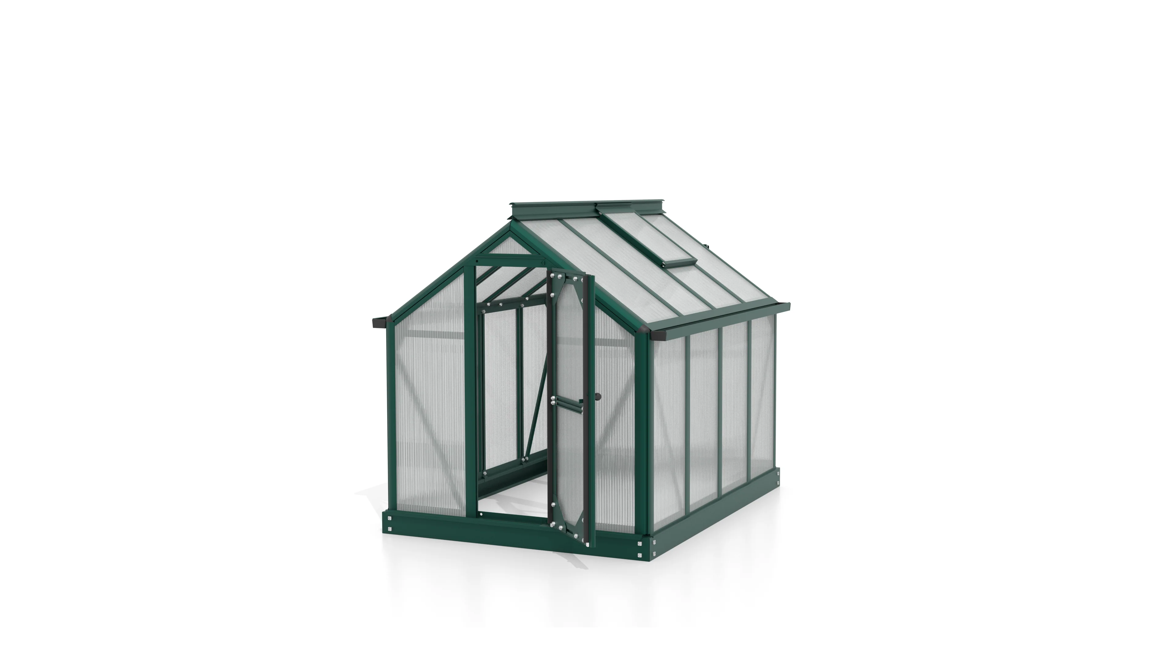Vitavia Minigewächshaus Merlin HKP 4 mm, Smaragdgrün - Image 7