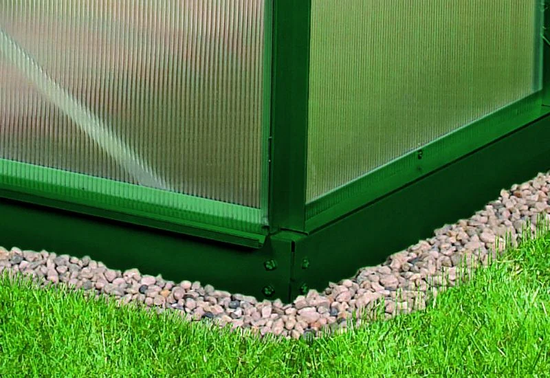 Vitavia Stahl-Fundament 8300, 6 cm für Gewächshäuser grün - Image 2