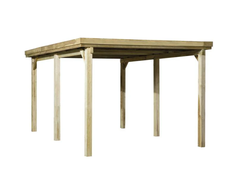 Weka Carport 617 Größe 1 ohne Dachplatten - Image 2