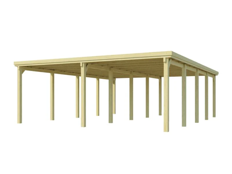 Weka Carport 618 Größe 3 ohne Dachplatten - Image 3