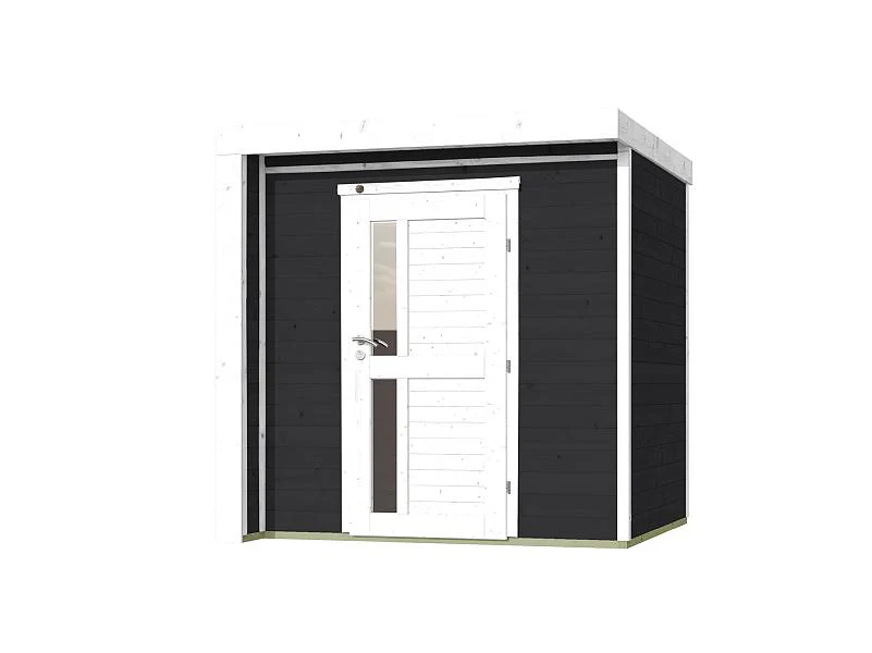 Weka Design-Gartenhaus 262 C anthrazit - Image 2