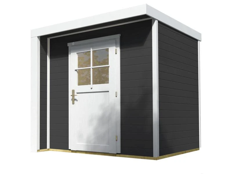 Weka Design-Gartenhaus 262 in anthrazit - Image 2