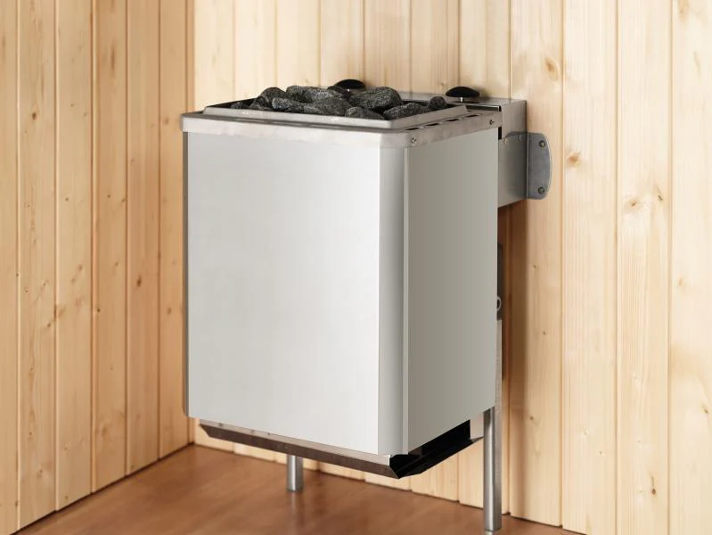 Weka Design-Sauna CUBILIS Gr. 3 Sparset mit 9 kW Ofen Kompakt integr. Steuerung, inkl. Leuchtenset, - Image 5