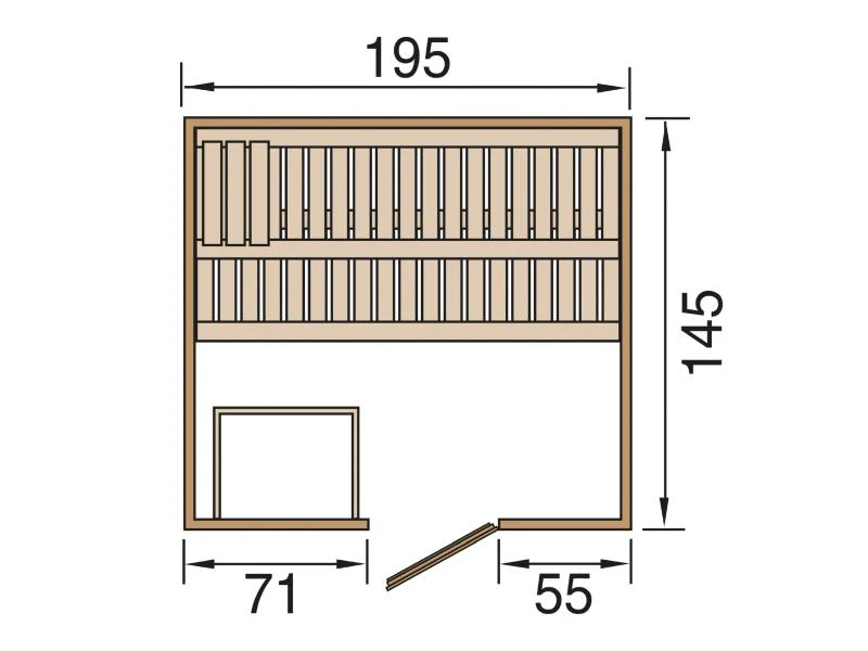 Weka Design-Sauna Kemi 3 GT - Image 2