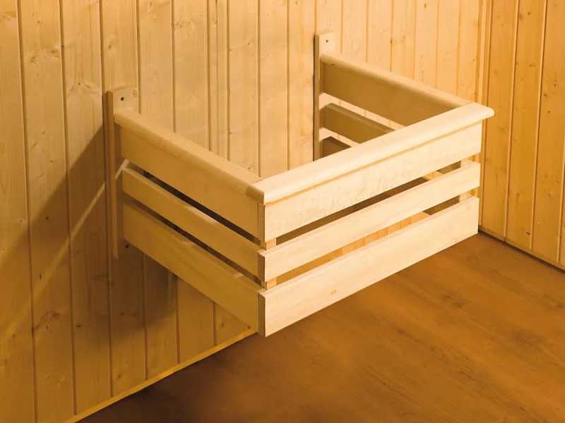 Weka Design-Sauna KEMI PANORAMA 1 inkl. 7,5 kW OS-Ofenset - Image 7
