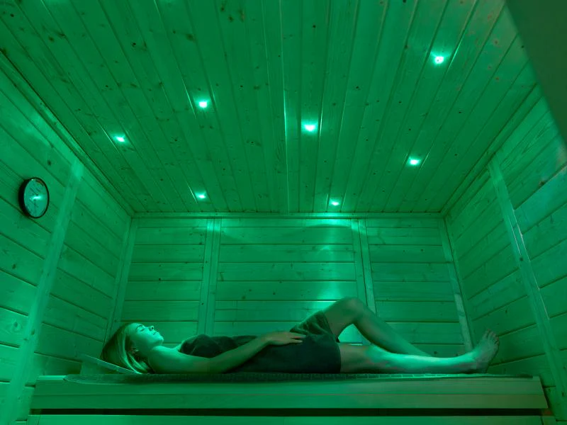 Weka Design-Sauna KEMI PANORAMA 3 inkl. 7,5 kW OS-Ofenset - Image 5