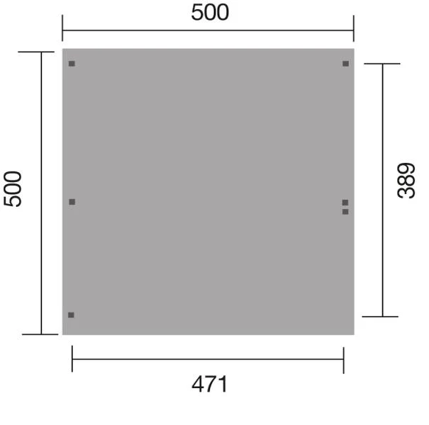 Weka Doppelcarport 616 A mit Rundbogen - Image 3