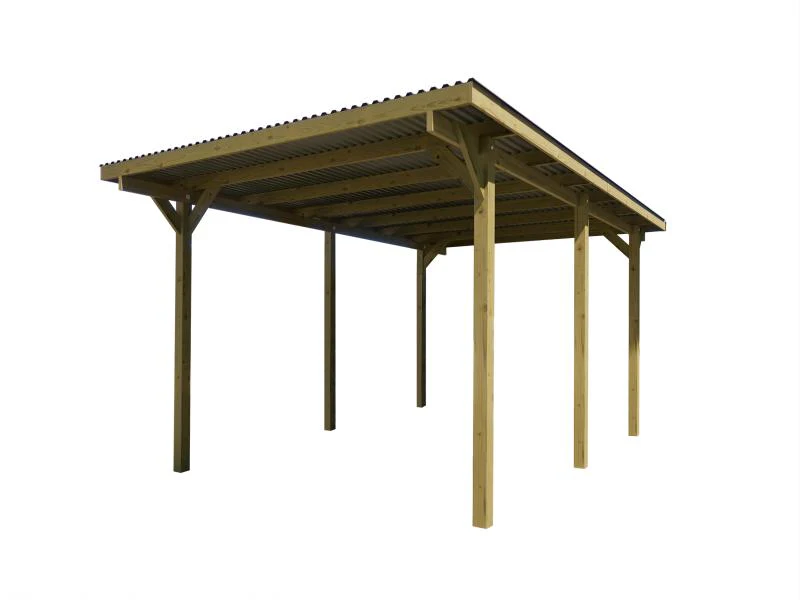 Weka Einzelcarport 606 Gr. 1 - Image 2