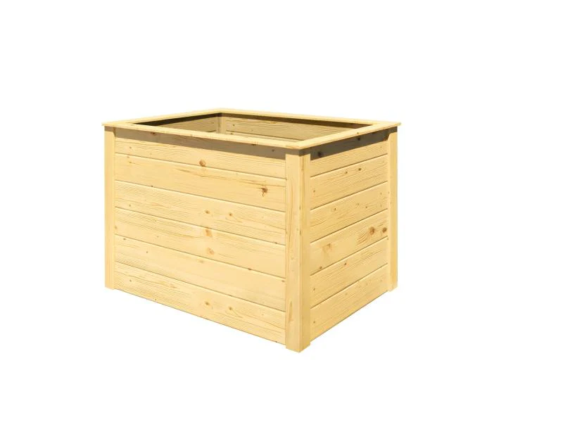 Weka Element-Hochbeet Modular, 21 mm, 98 x 69 cm natur - Image 2