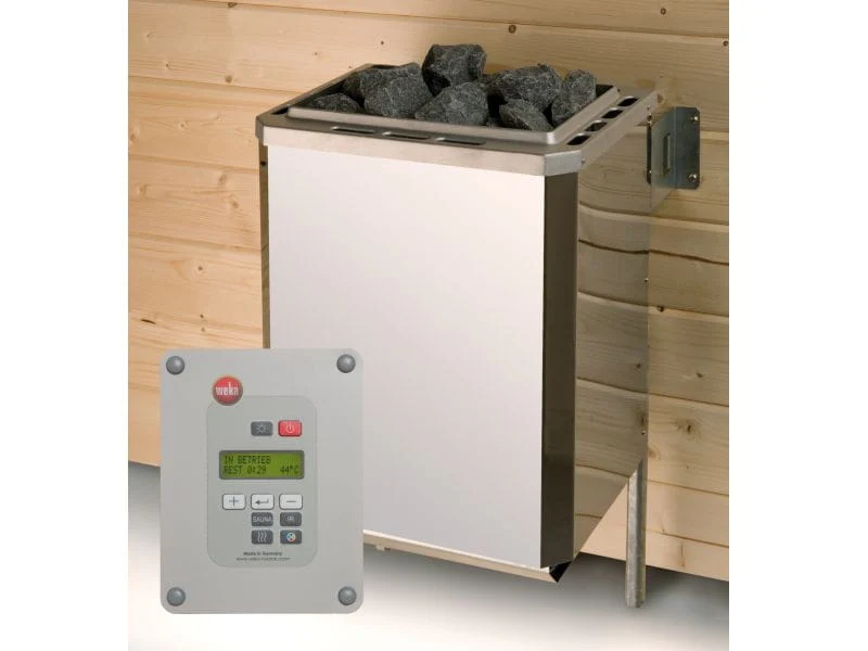 Weka Elementsauna 508 GT Gr. 4 inkl. 7,5 kW Sauna-Ofen mit externer Steuerung (OS) - Image 4