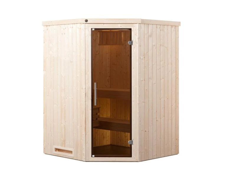 Weka Elementsauna Kiruna 1 GT inkl. 3,6 kW BioS-Ofenset (230 V) - Image 3
