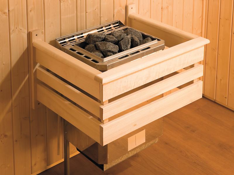 Weka Elementsauna KIRUNA 2 GT inkl. 4,5 kW BioS-Ofenset (230 V) - Image 4