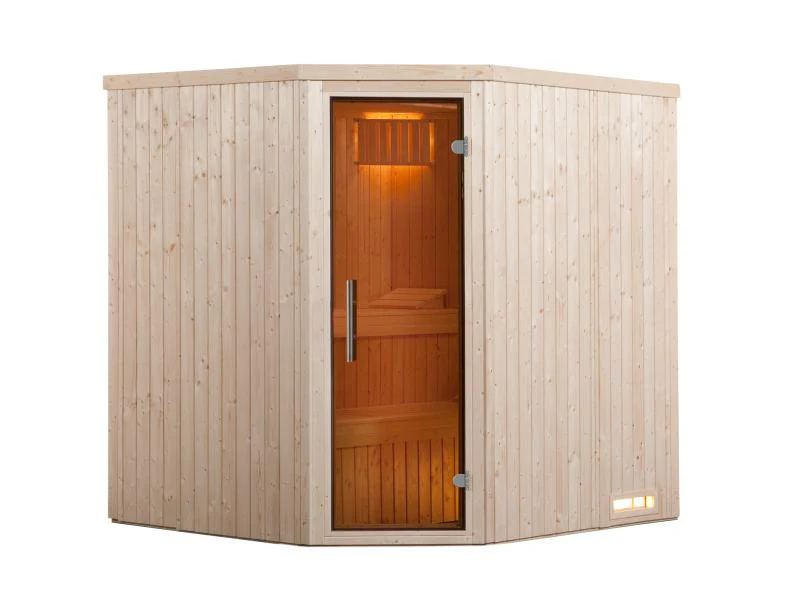 Weka Elementsauna KIRUNA 2 GT inkl. 4,5 kW OS-Ofenset (230 V) - Image 3