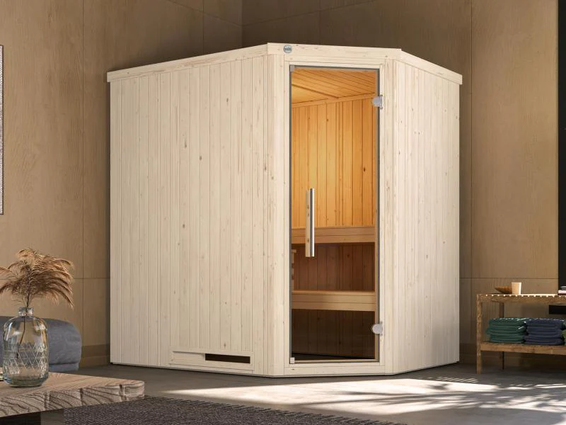 Weka Elementsauna Varberg 1 GT Trend inkl. 7,5 kW BioS-Ofenset