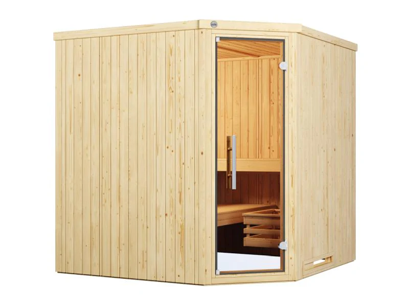 Weka Elementsauna Varberg 3 GT Sparset 7,5 kW Ofen - Image 3