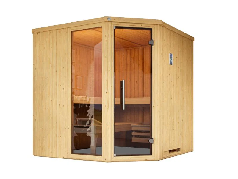 Weka Elementsauna Varberg 3 GTF inkl. 7,5 kW OS-Ofenset - Image 3