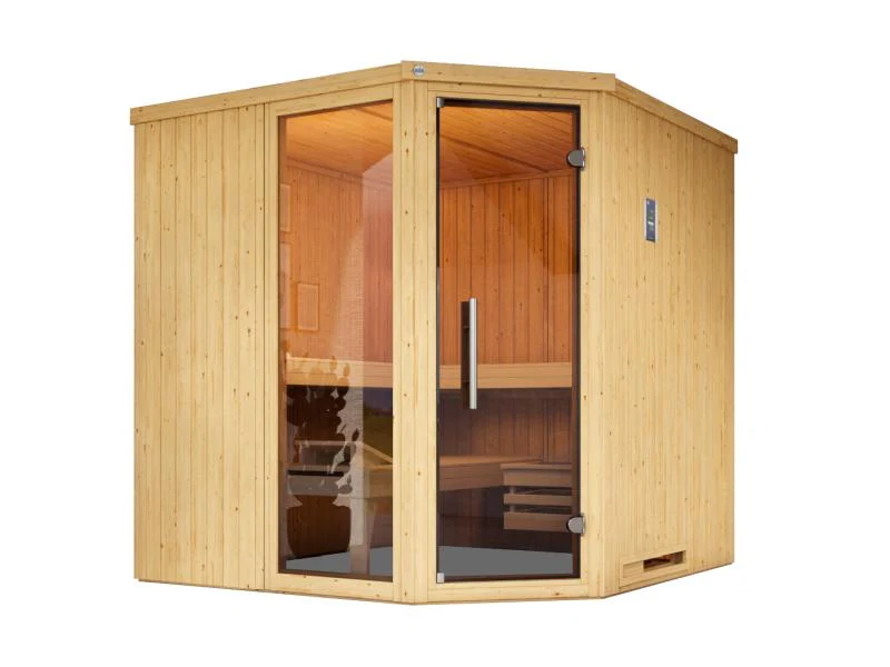Weka Elementsauna Varberg 3 GTF Sparset 7,5 kW BioS-Ofenset - Image 3