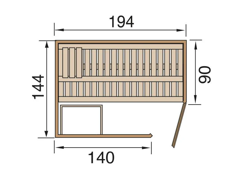 Weka Elementsauna Varberg GT 1 - Image 2