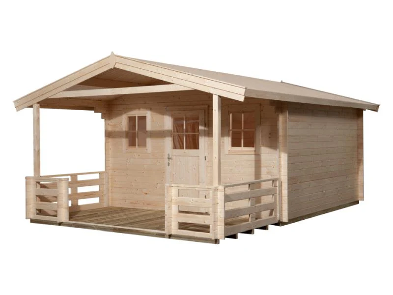 Weka Gartenhaus 110 Gr. 2 Vordach+Terrasse - Image 3