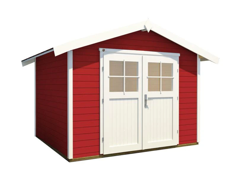 Weka Gartenhaus 122 Gr. 4 DT schwedenrot - Image 3