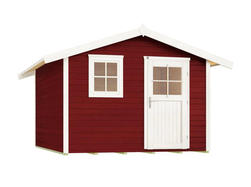 Weka Gartenhaus 123 Gr. 5 schwedenrot - Image 3