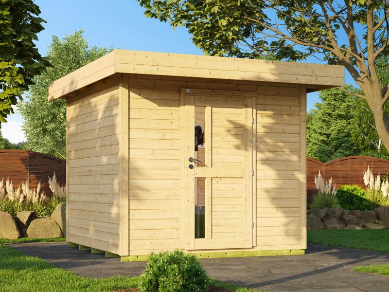 Weka Gartenhaus 172 Größe 1 natur