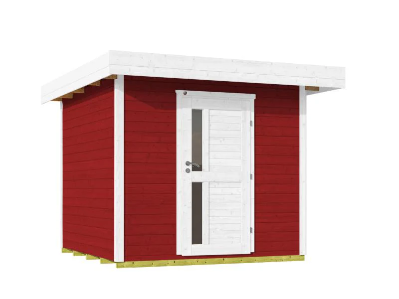 Weka Gartenhaus 172 Größe 1 schwedenrot - Image 3