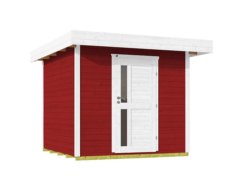 Weka Gartenhaus 172 Größe 2 schwedenrot - Image 3