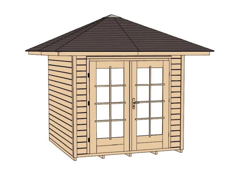 Weka Gartenhaus 177 4-Eck Größe 1 - Image 3