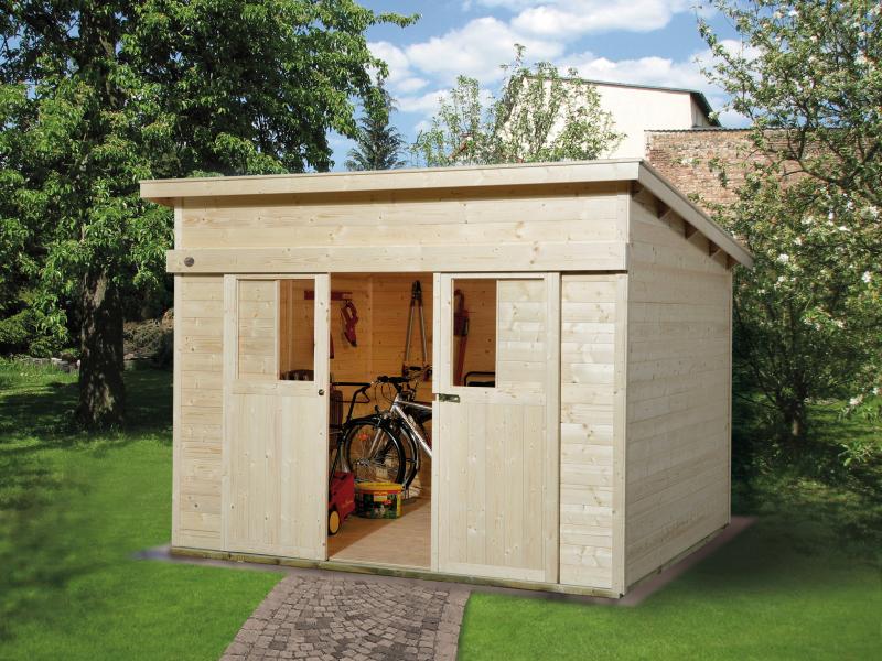Weka Gartenhaus 225 Größe 2 natur
